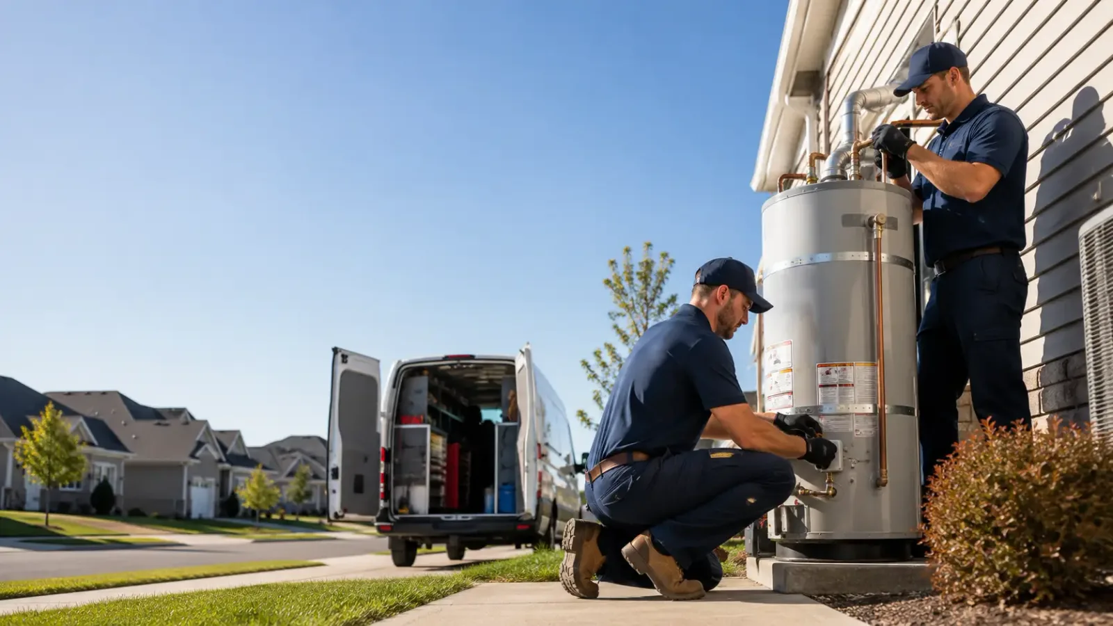 Water Heater Installation in Mackinaw City, MI